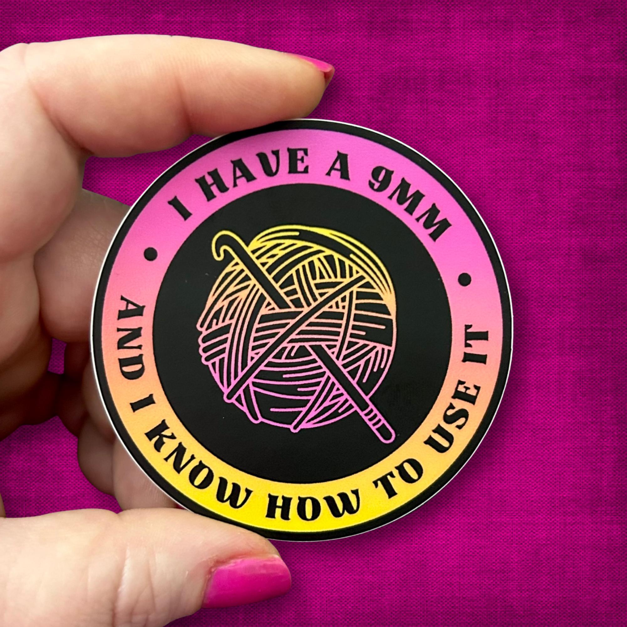 3" Matte Sticker 9mm