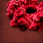 Red Velvet Hair Scrunchie