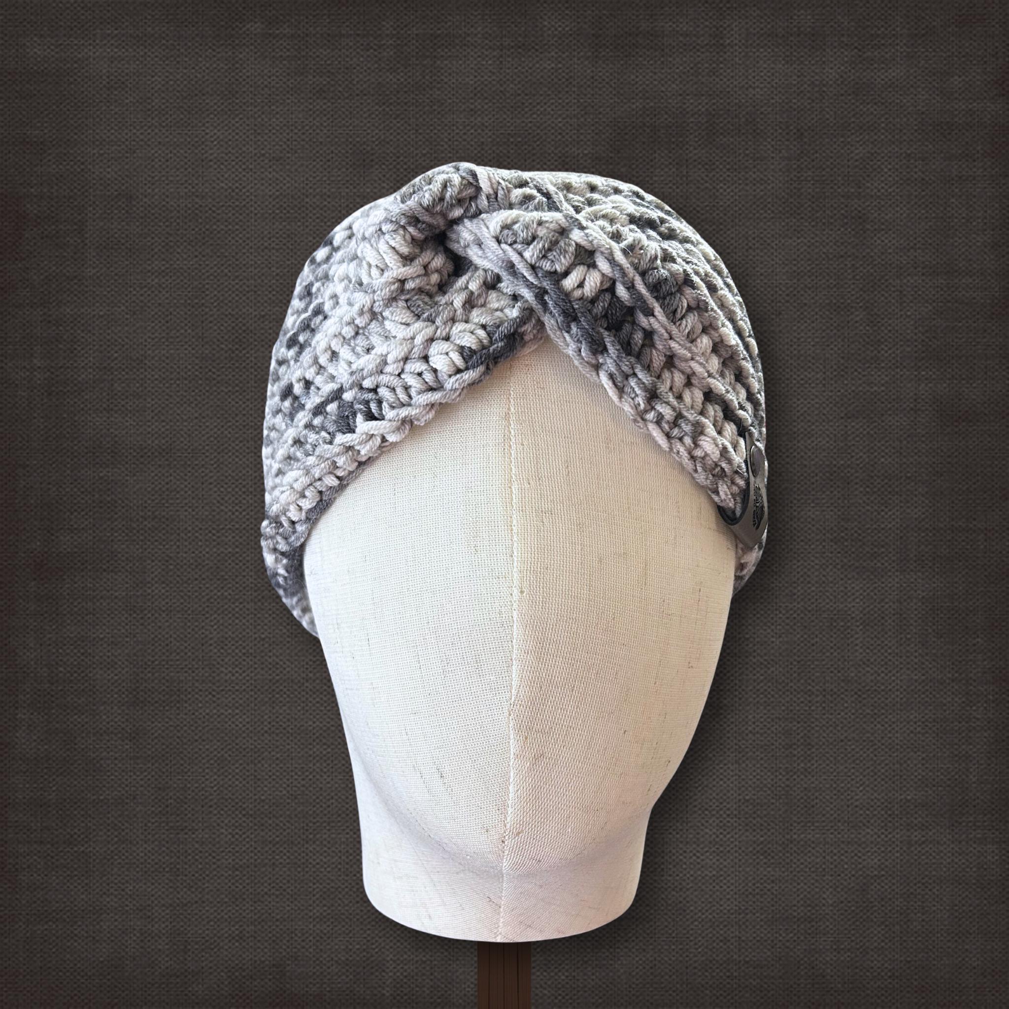 M/L Gray Ear Warmer