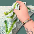 Super Soft Blue Green Lap Blanket