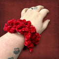 Red Velvet Hair Scrunchie