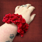 Red Velvet Hair Scrunchie