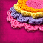 Bright Flower Coasters