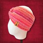 M/L Pink Lava Ear Warmer