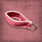 Pink Wristlet Keychain
