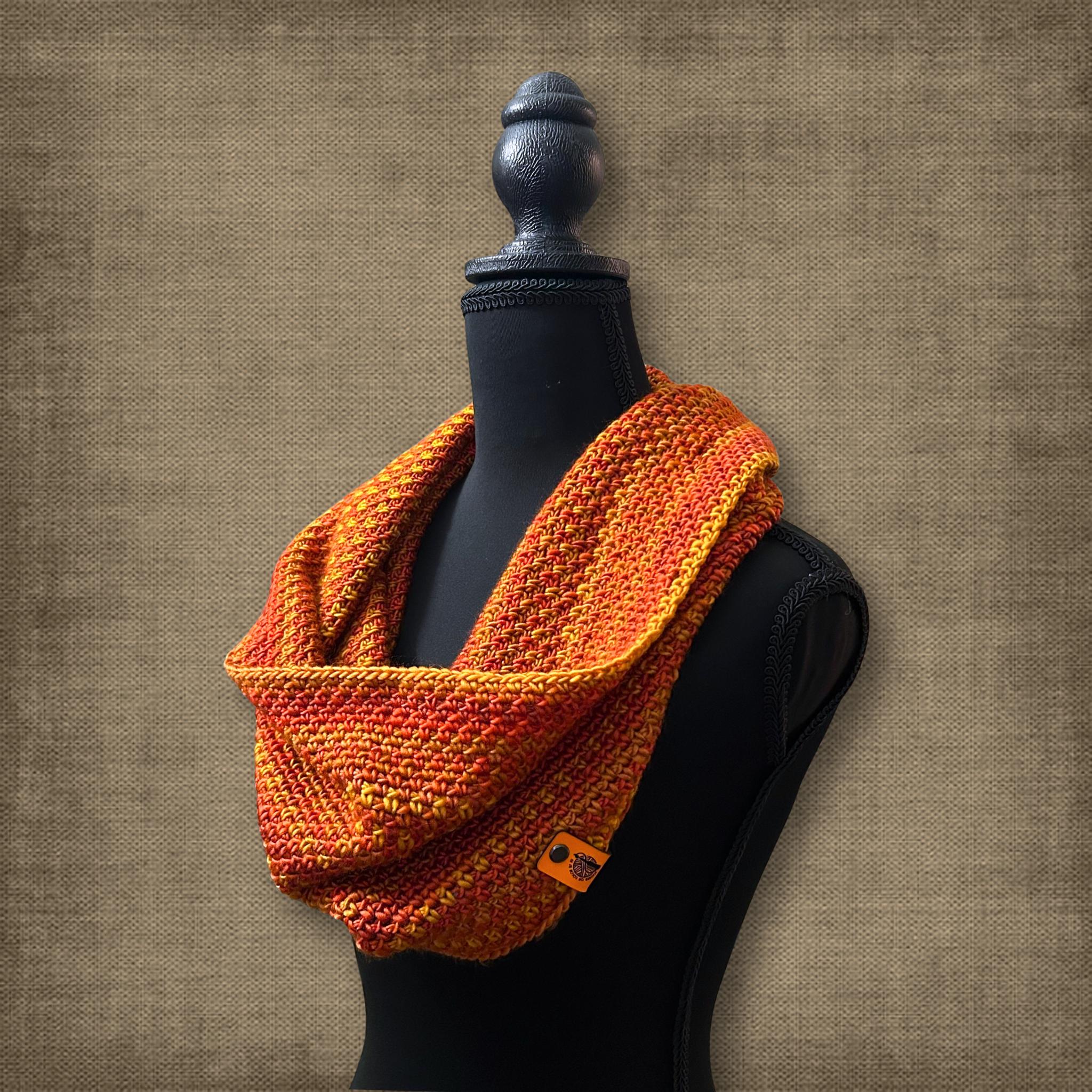 Burnt Orange Cowl