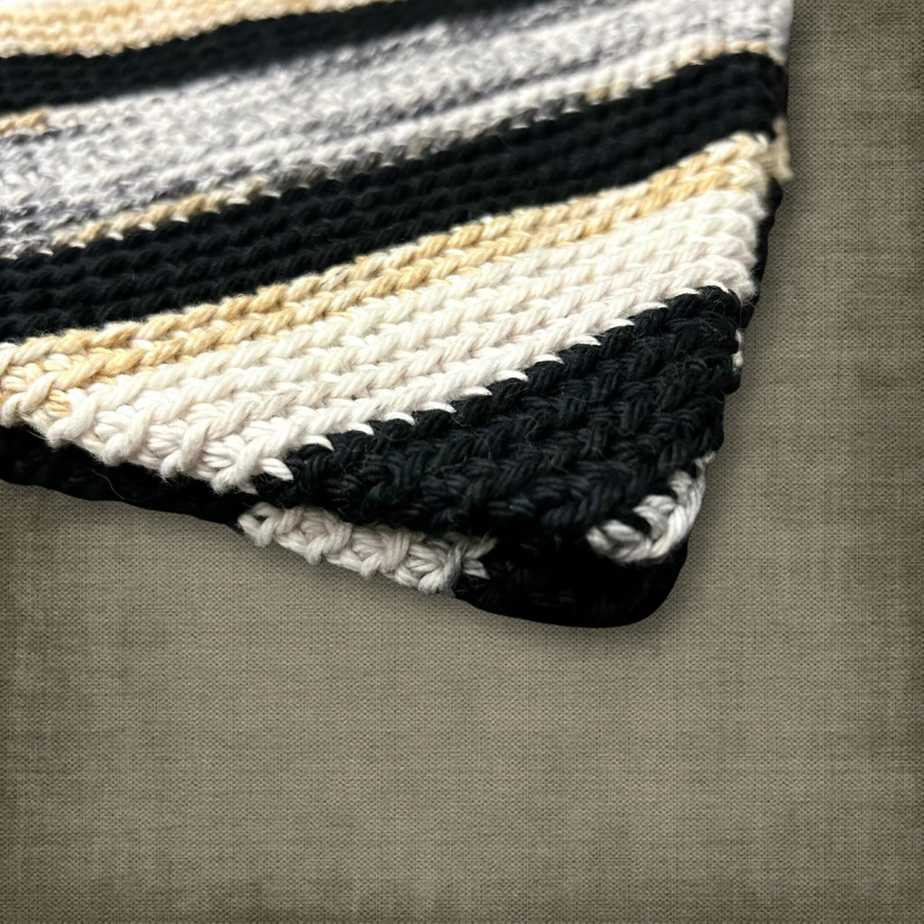 Black Cotton Pot Holders