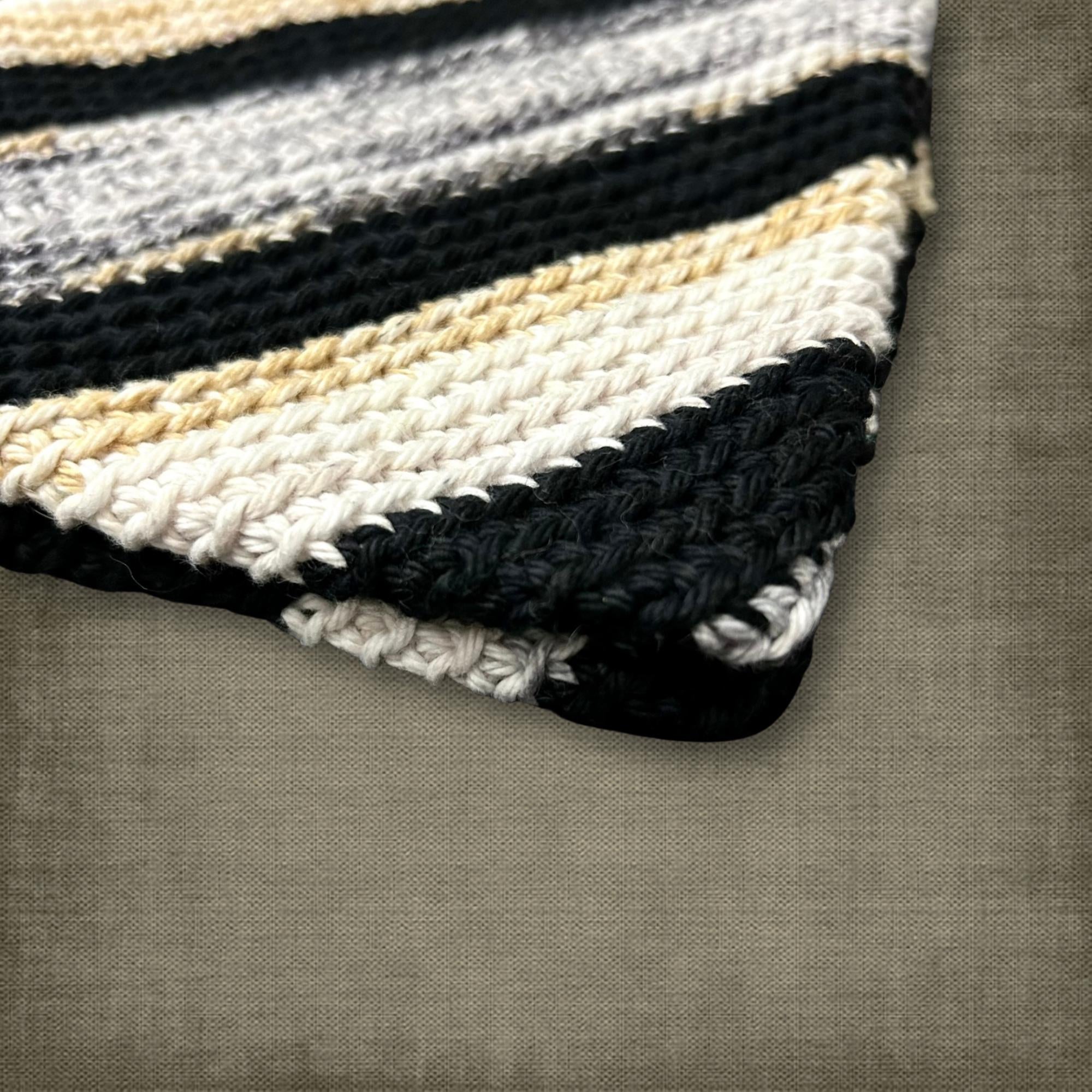 Black Cotton Pot Holders