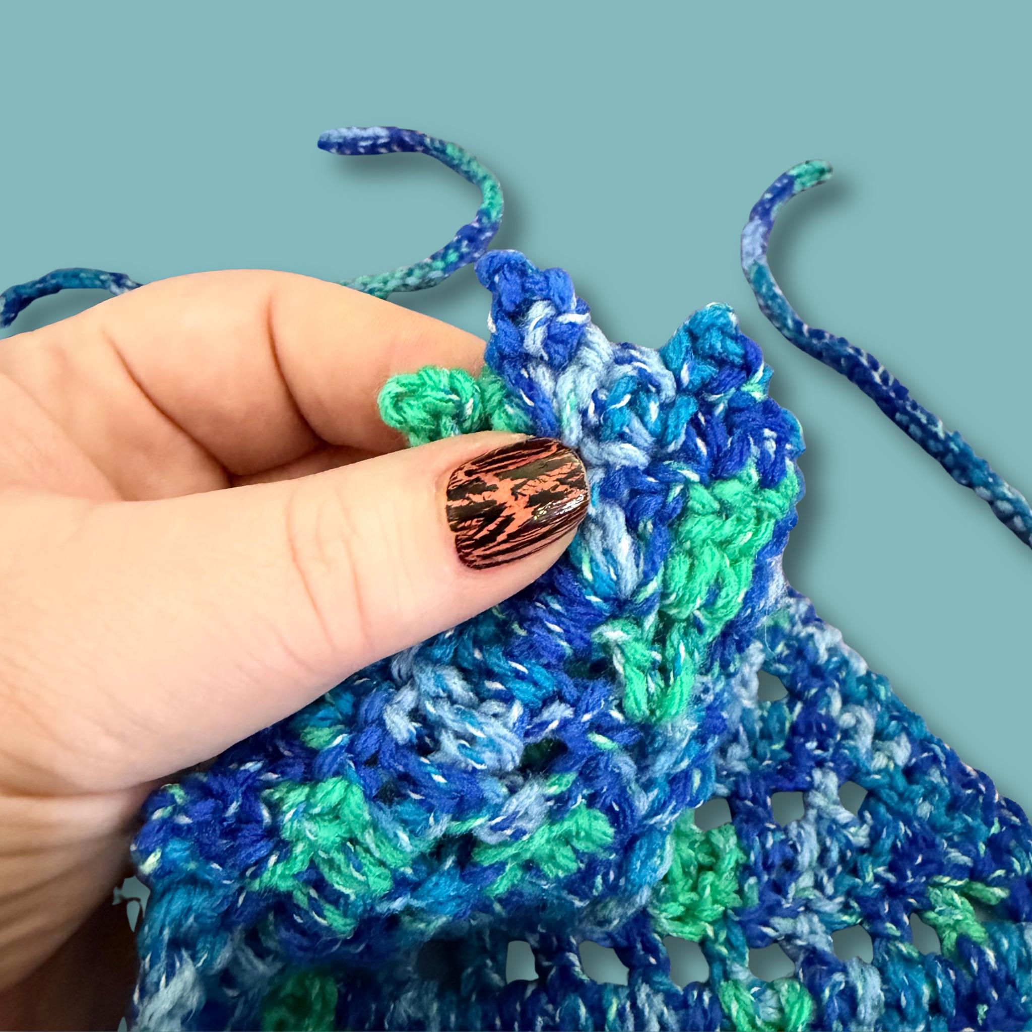 Teal Blue Bandana
