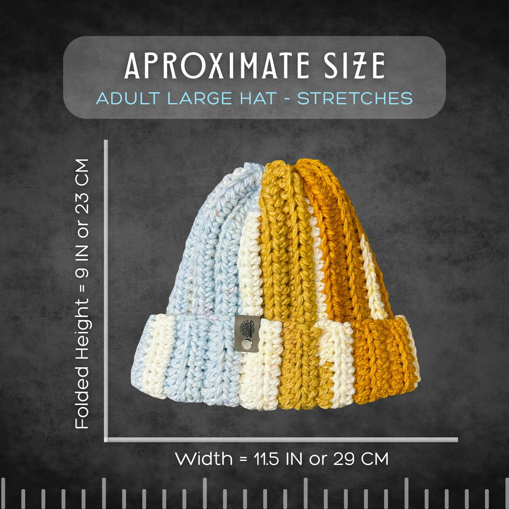 L/XL Iced Ginger Beanie