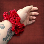Red Velvet Hair Scrunchie