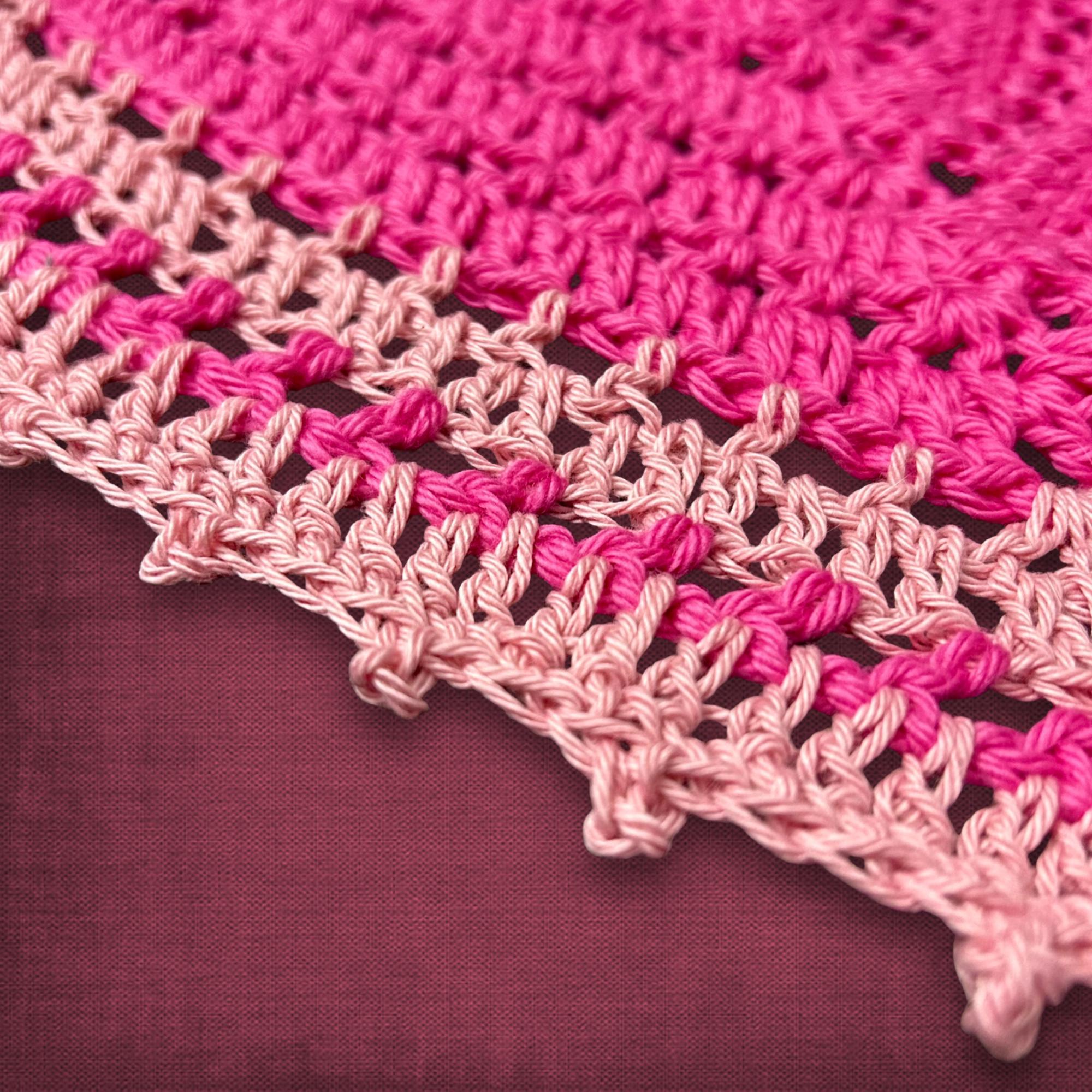 Two Tone Pink Bandana