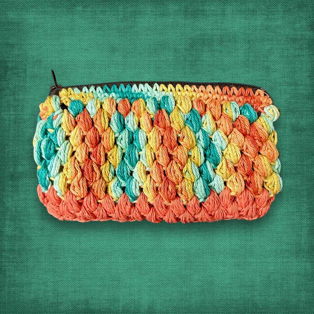 Autumn Leaf Zippered Clutch