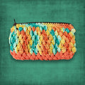 Autumn Leaf Zippered Clutch