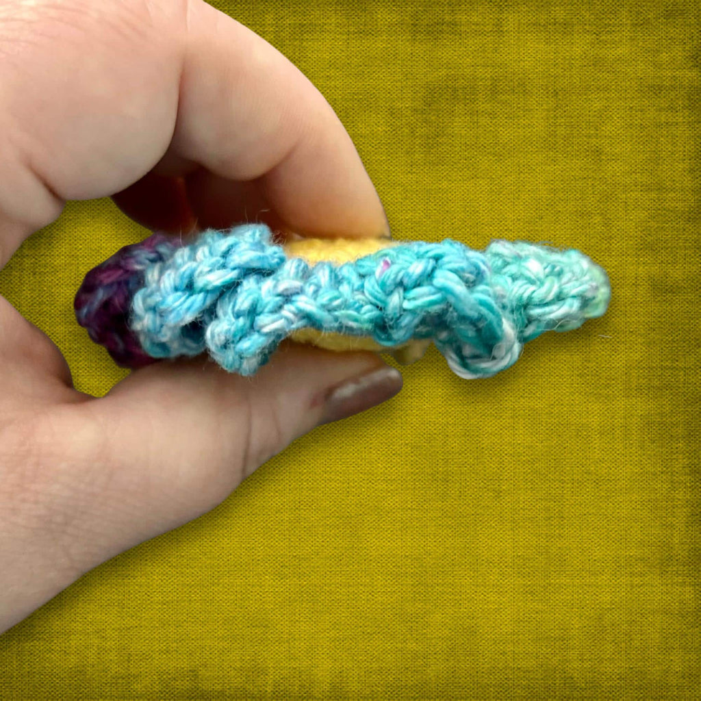 Rainbow Flower Bag Charm