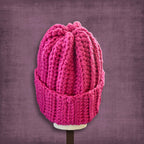 L/XL Adult Hot Pink Beanie
