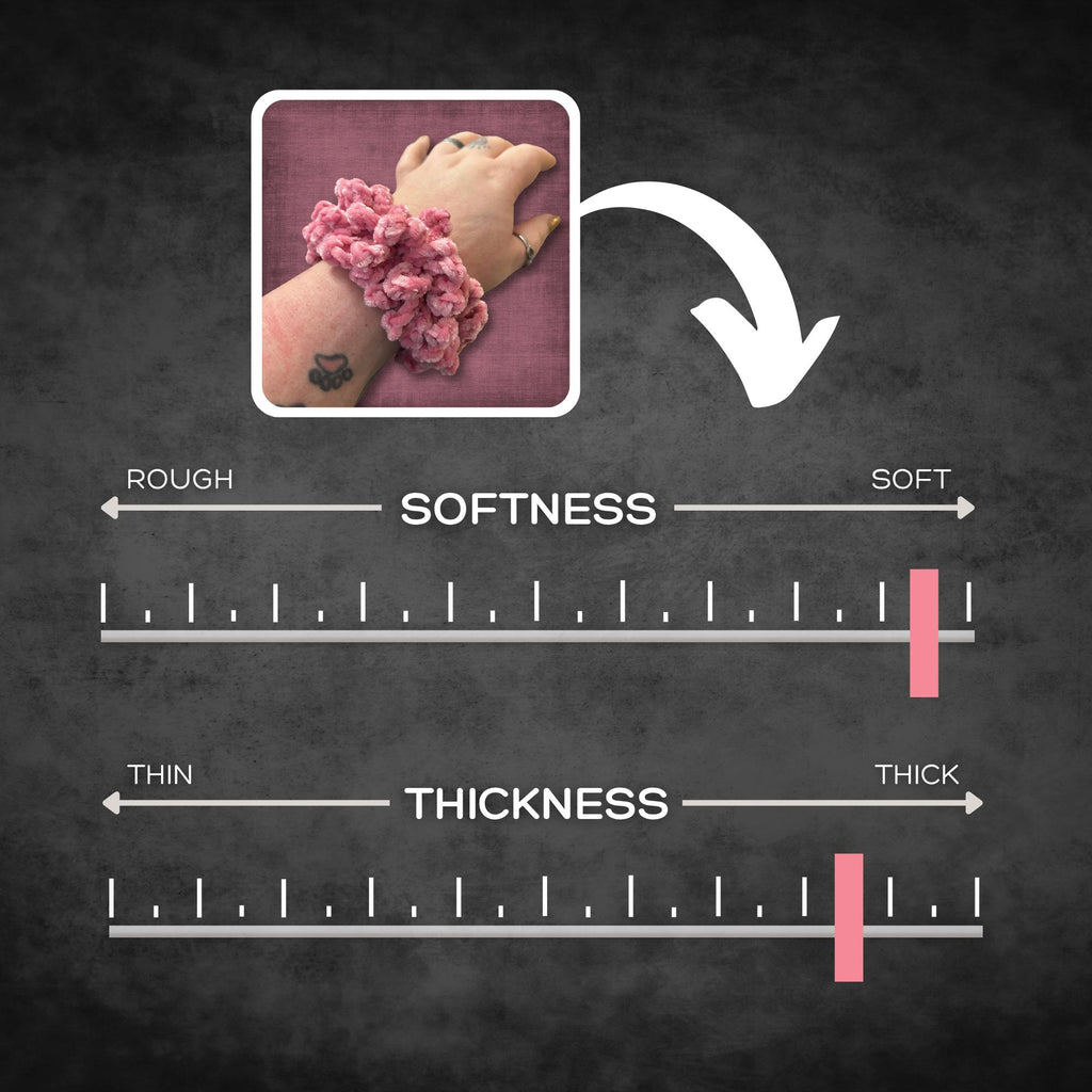 Velvet Dusty Rose Scrunchie