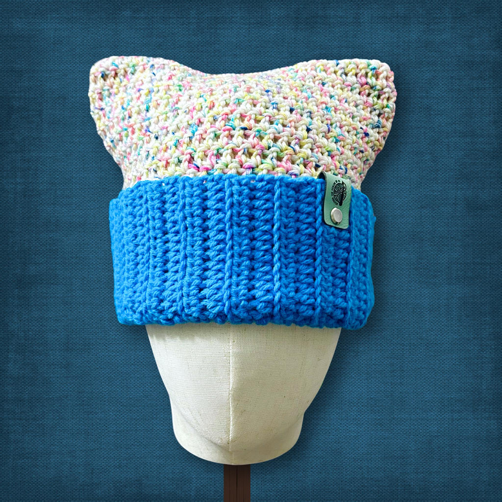 M/L Confetti Cat Ear Beanie