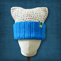 M/L Confetti Cat Ear Beanie