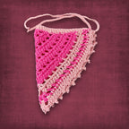 Two Tone Pink Bandana