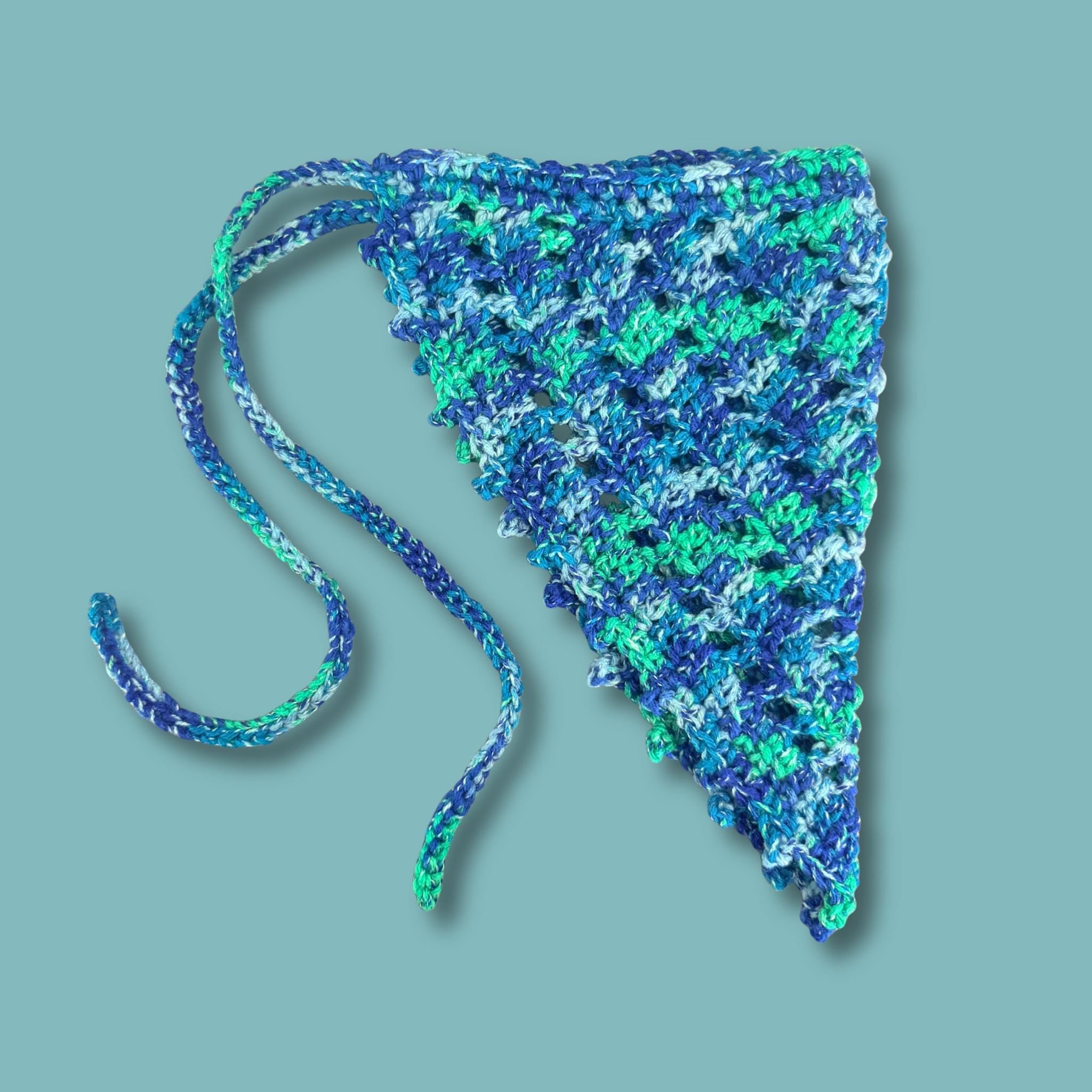 Teal Blue Bandana
