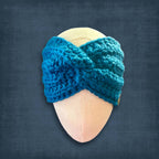 Adult M/L Deep Blue Ear Warmer