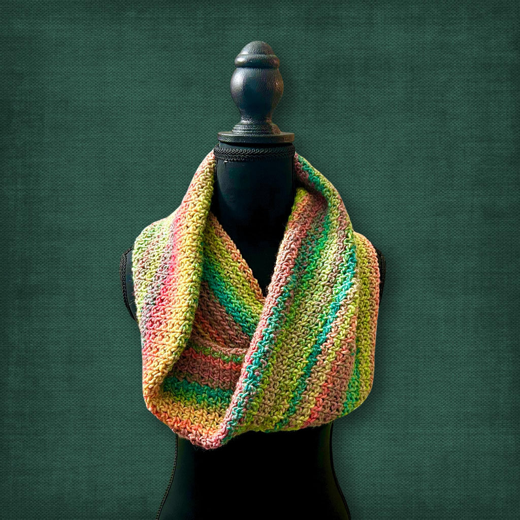Citrus Infinity Scarf Cowl