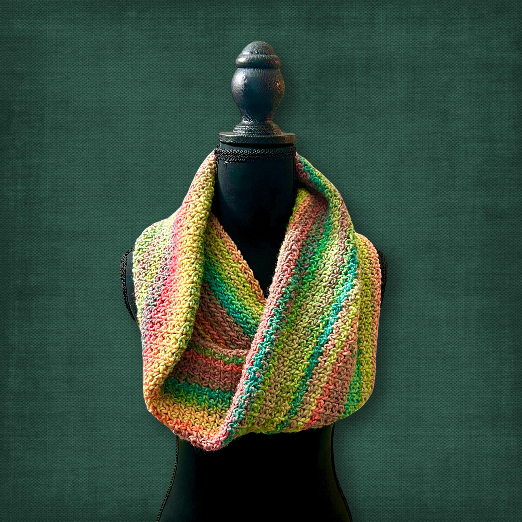Citrus Infinity Scarf Cowl