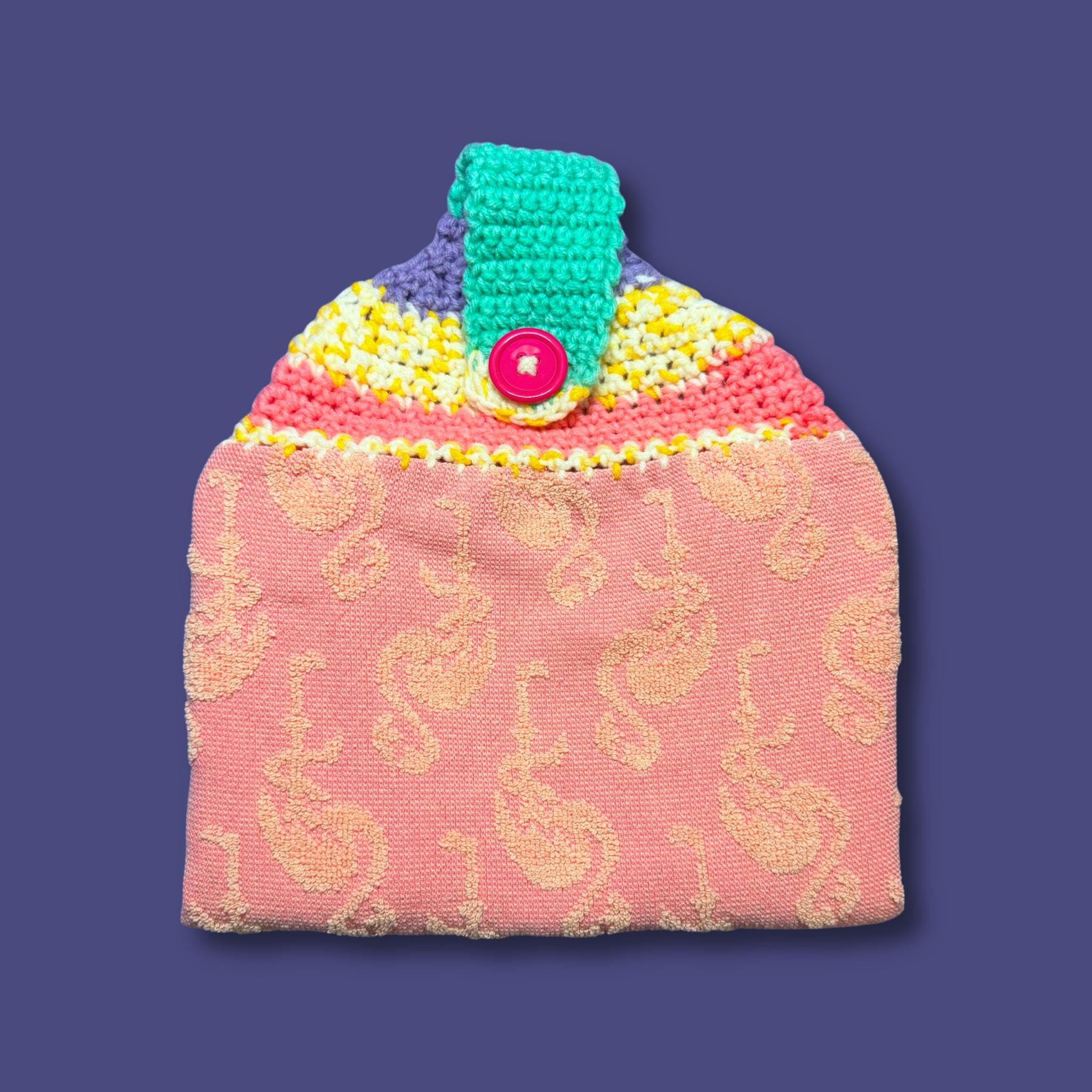Pink Flamingo Kitchen Towel