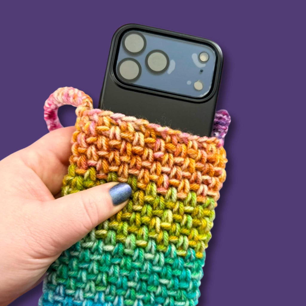 Rainbow Crossbody Phone Bag