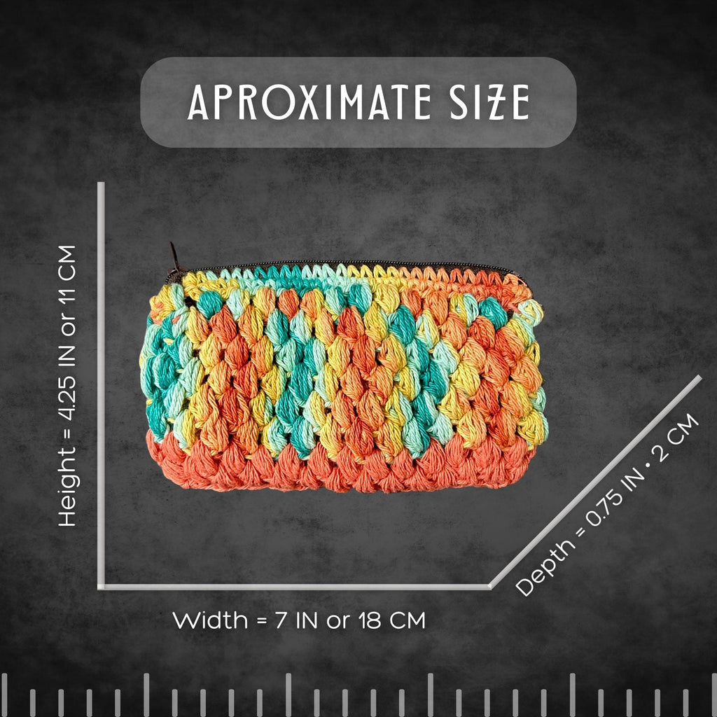 Autumn Leaf Zippered Clutch