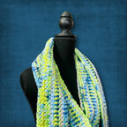 Lime Cloud Long Scarf