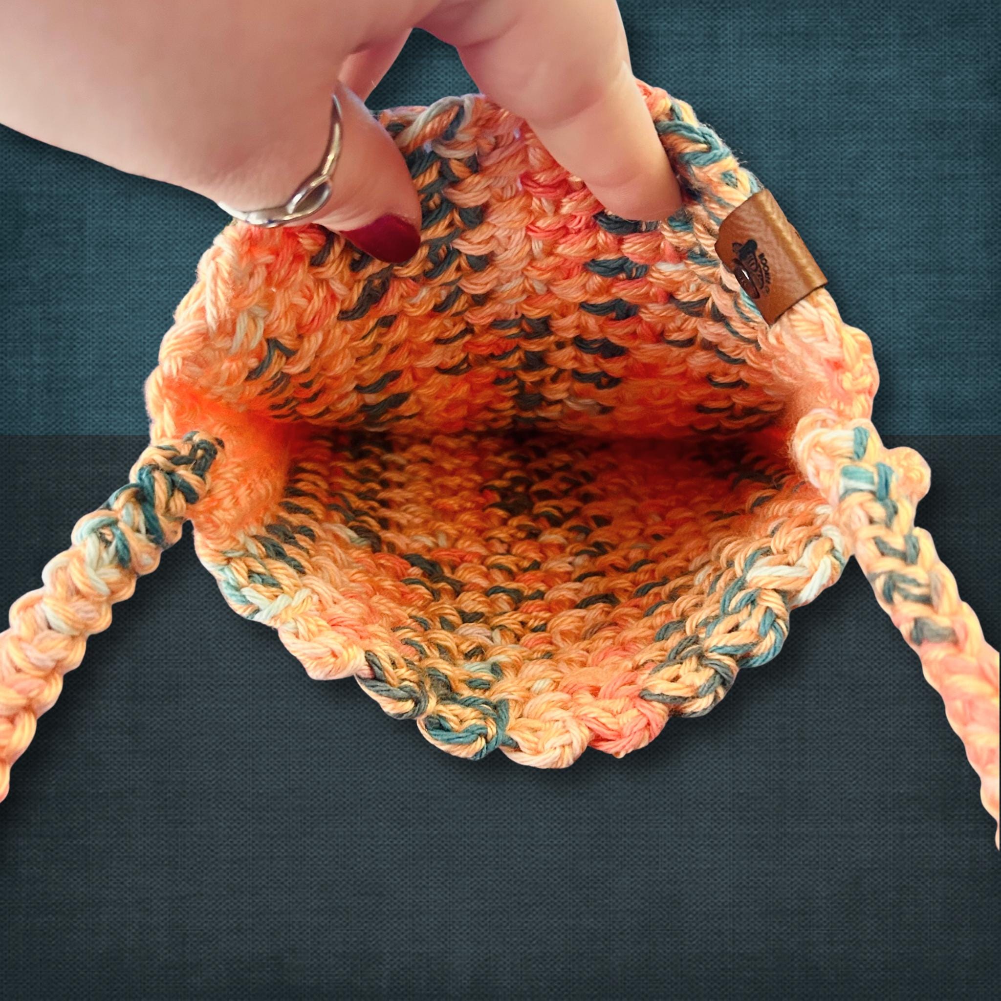 Coral Book Lover Bag