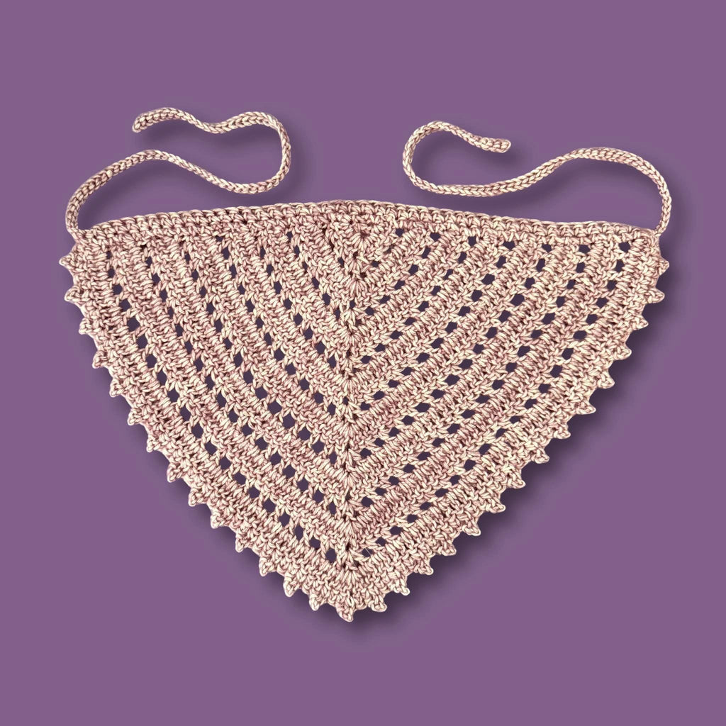 Dusty Heather Plum Purple Bandana