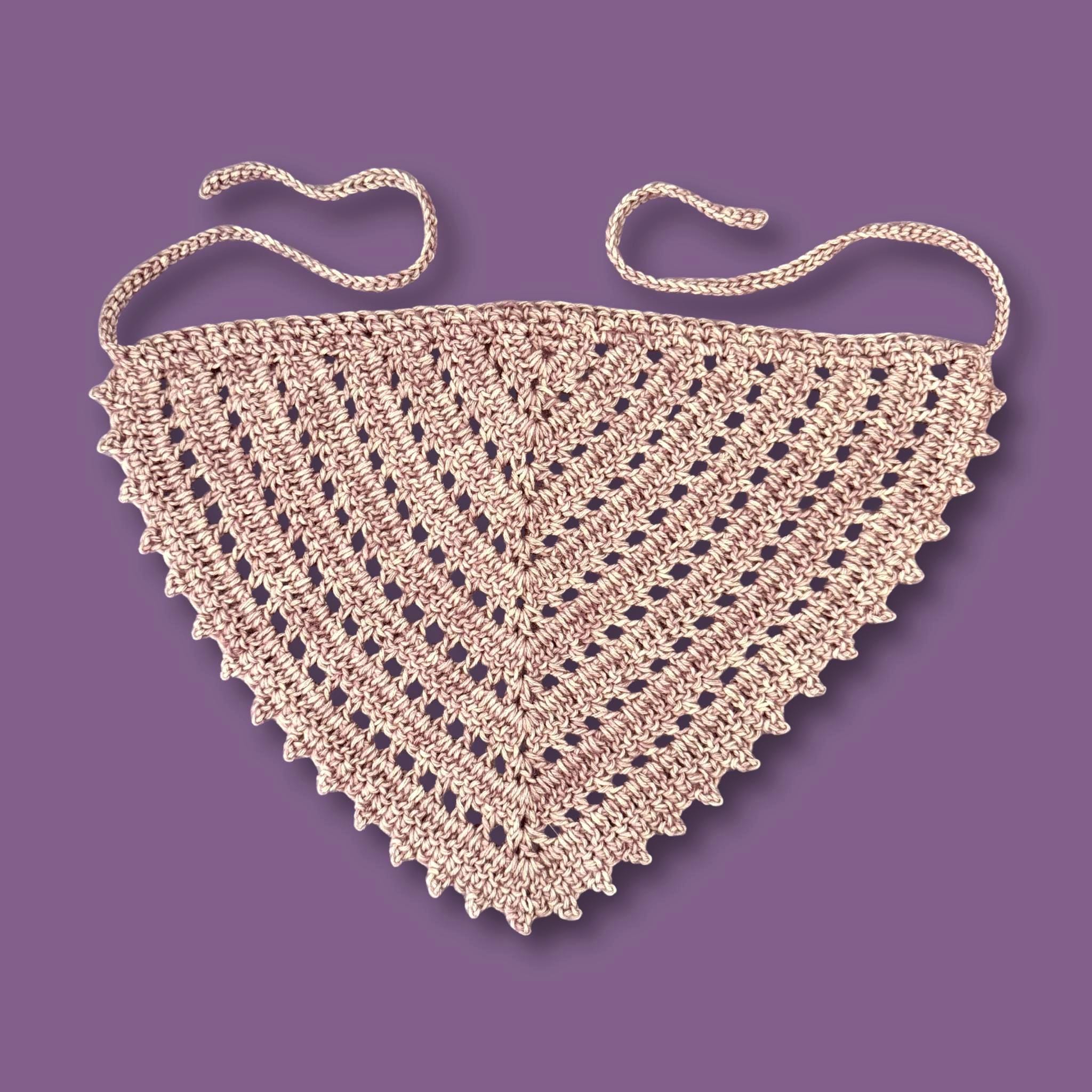 Dusty Heather Plum Purple Bandana