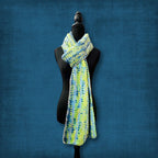 Lime Cloud Long Scarf