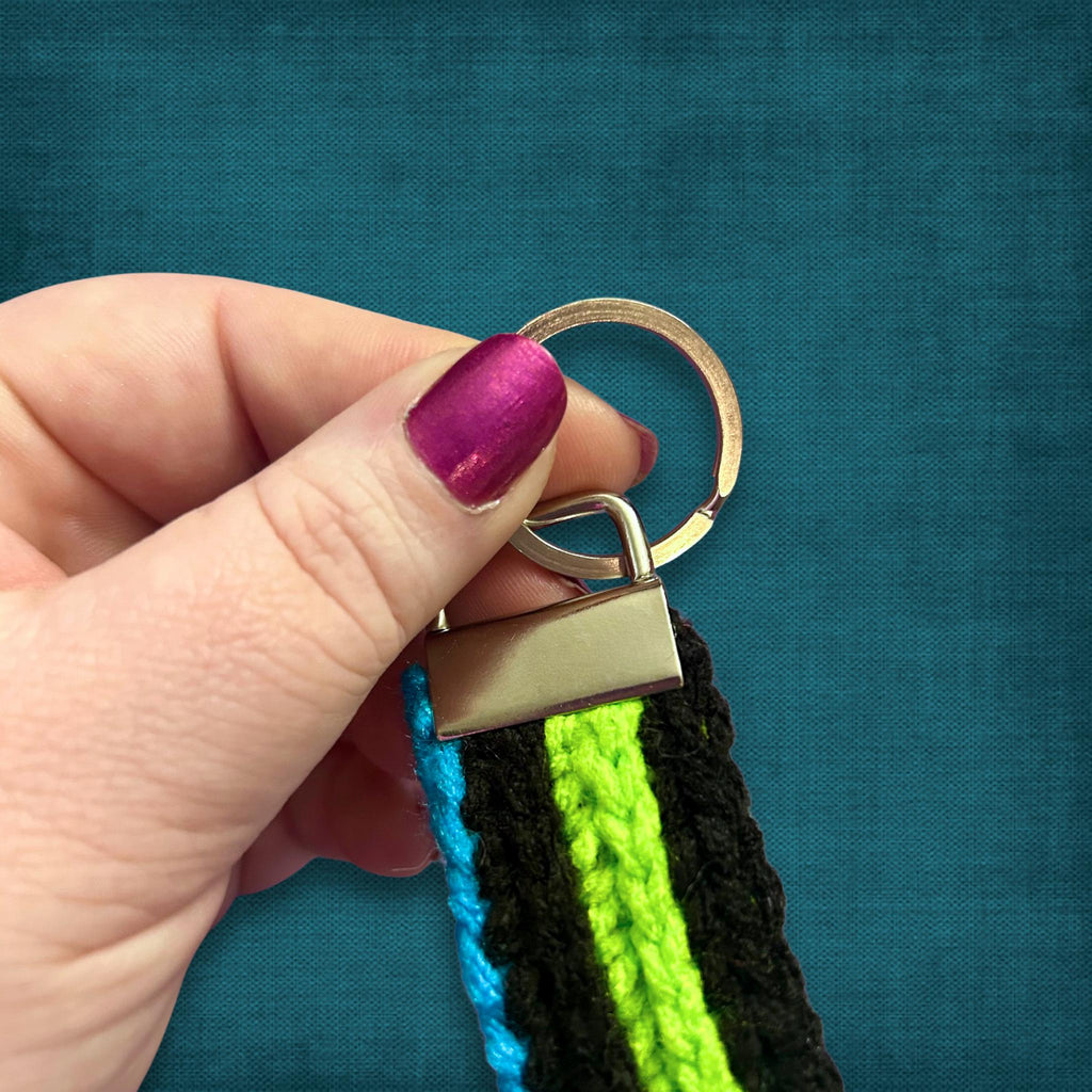 Neon Wristlet Keychain