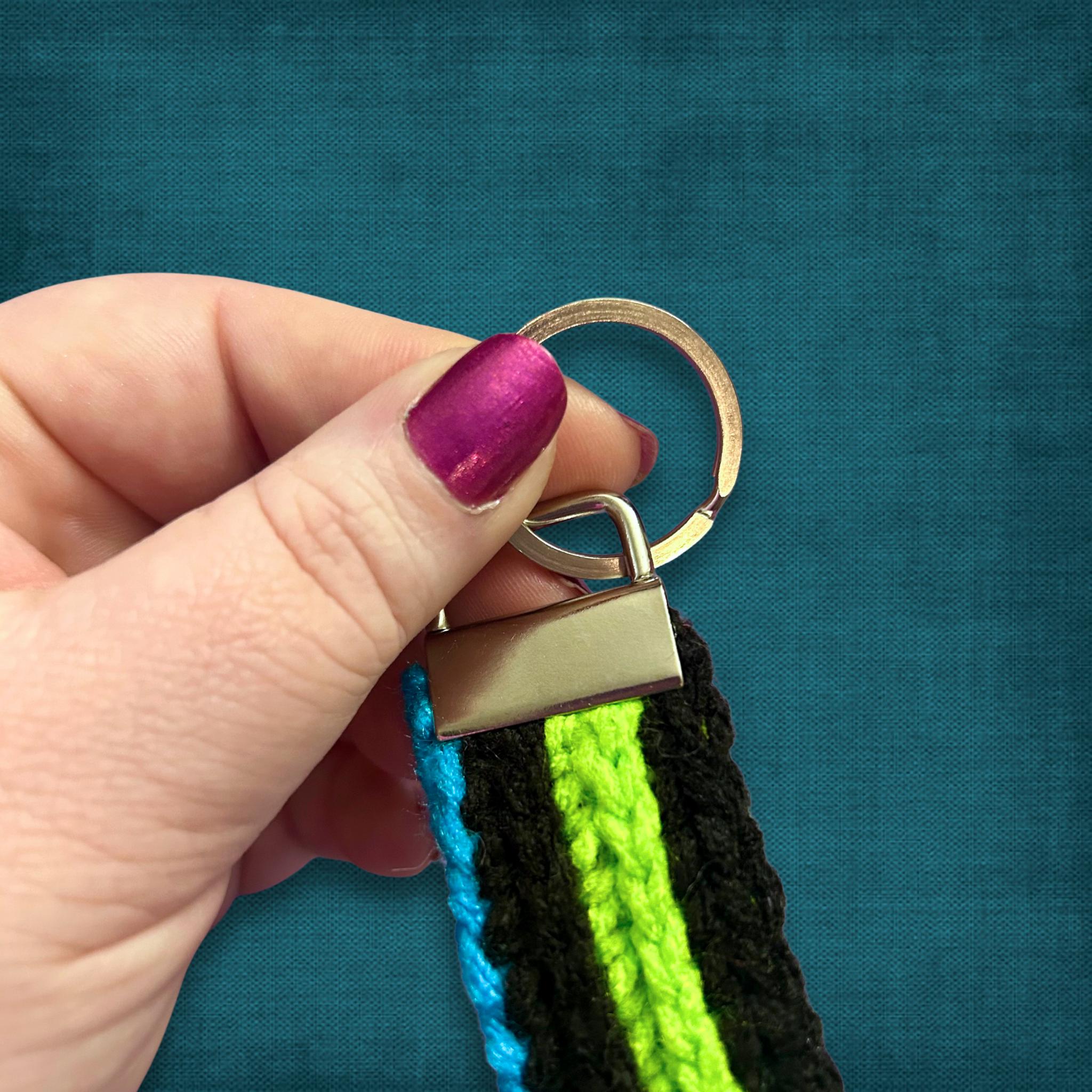 Neon Wristlet Keychain