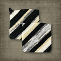 Black Cotton Pot Holders