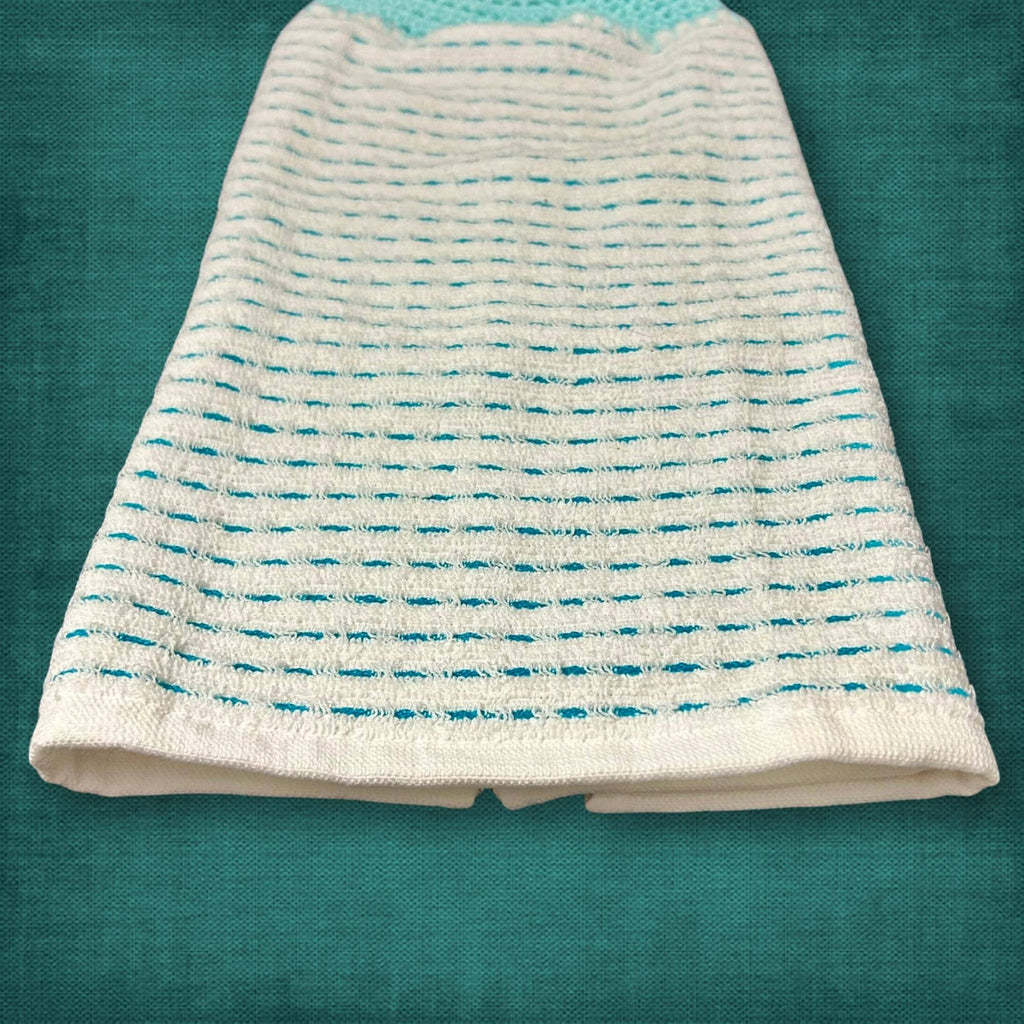 Light Blue Hanging Towel