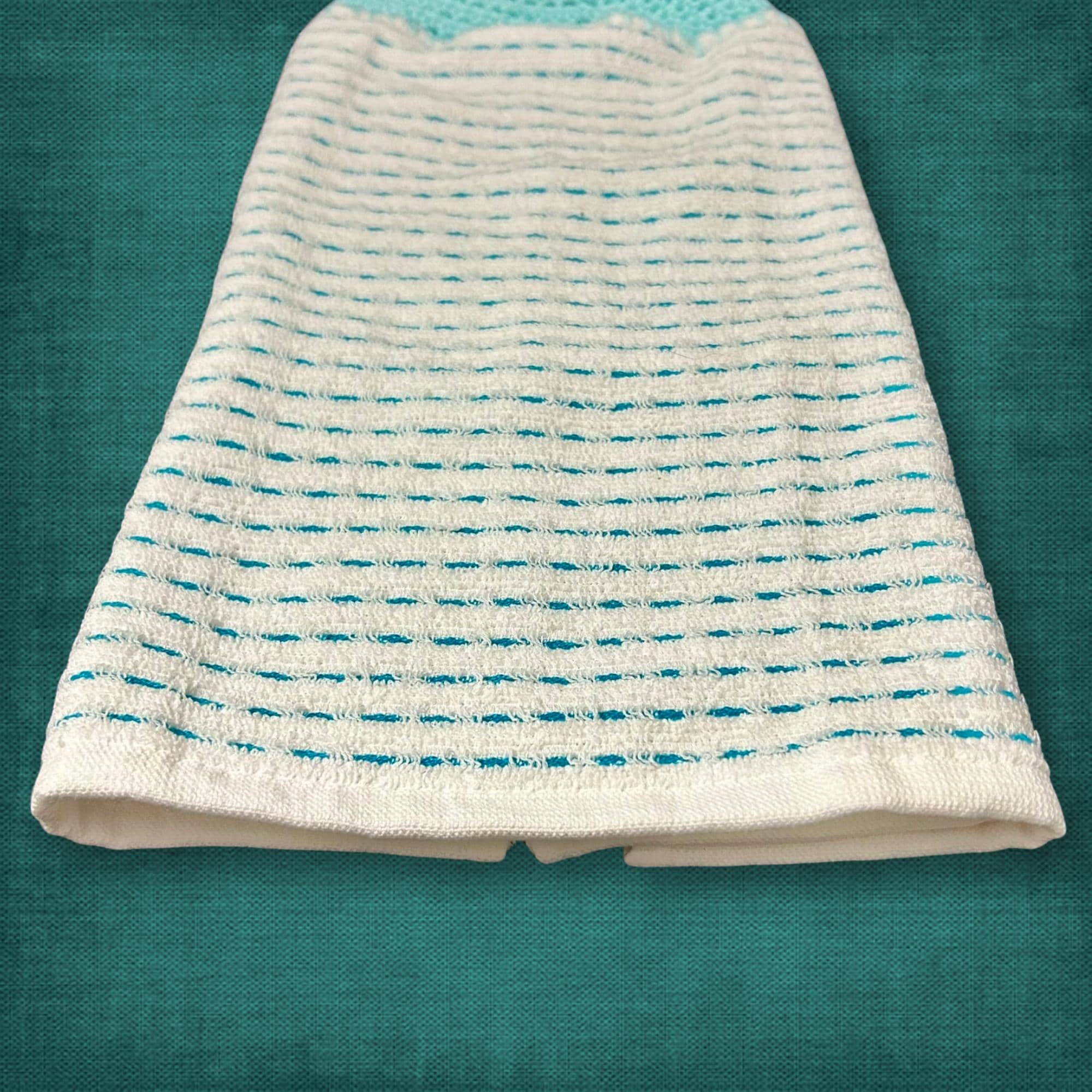 Light Blue Hanging Towel