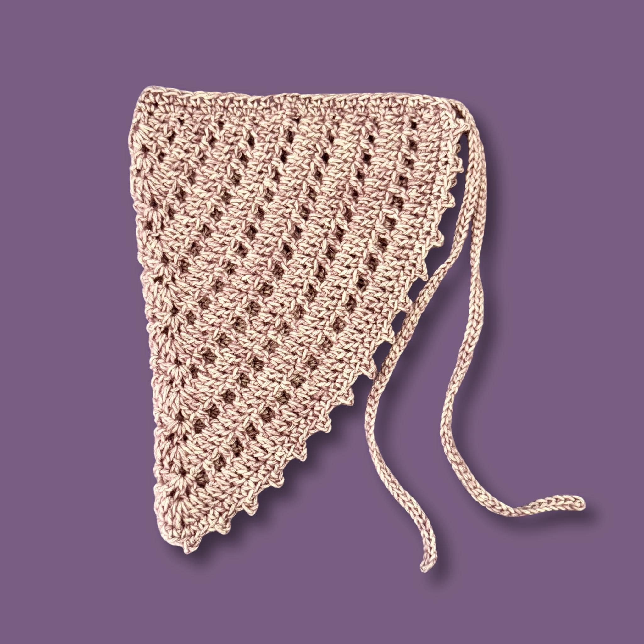 Dusty Heather Plum Purple Bandana