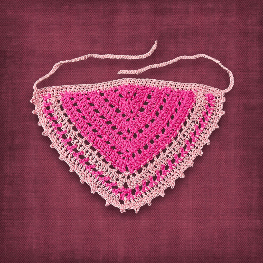 Two Tone Pink Bandana