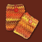 Fire Orange Nook / Kindle E-Reader Sleeve