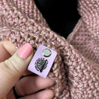 Shimmer Rose Pink Cowl