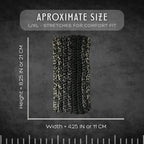 Adult L/XL Gray Wrist Warmers