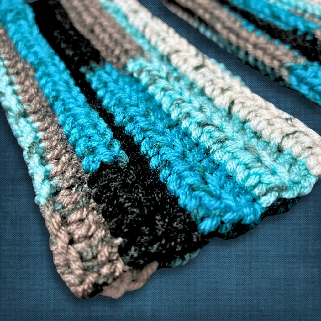 Adult L/XL Teal Wrist Warmers