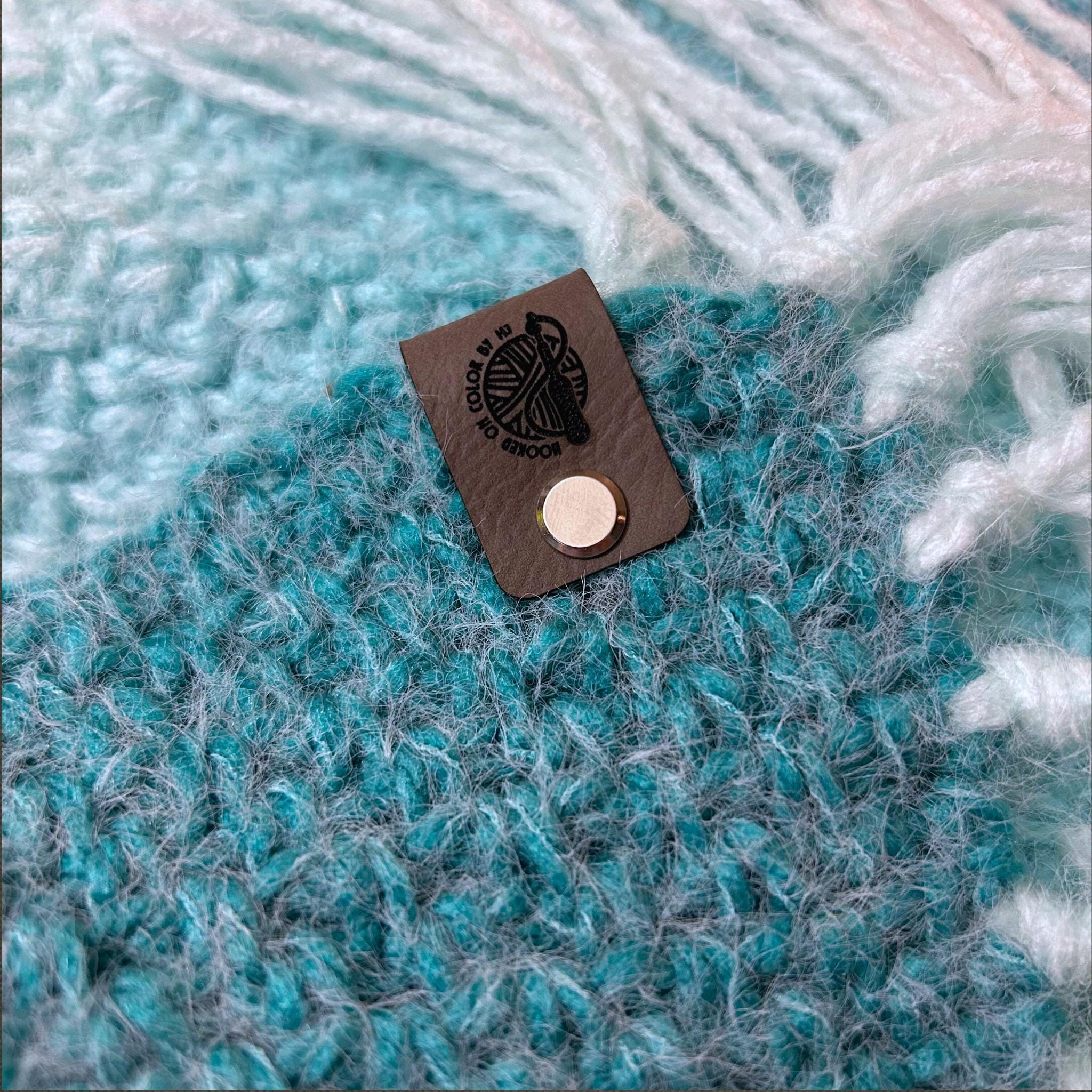 Soft Winter Blue Scarf