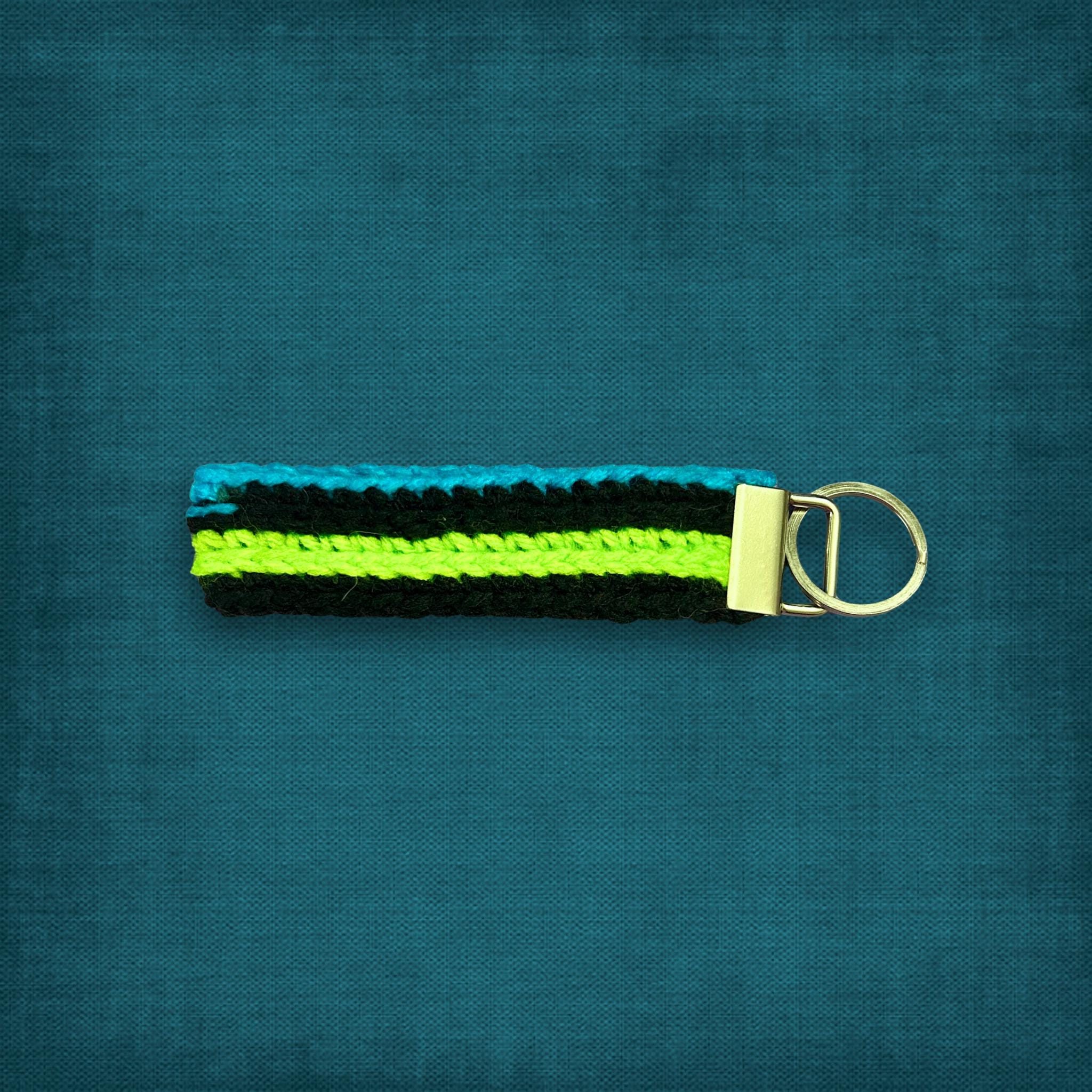 Neon Wristlet Keychain