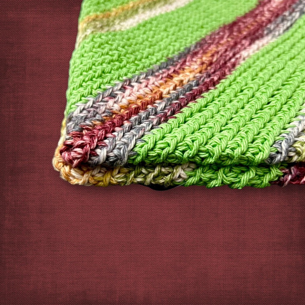 Green Cotton Pot Holders
